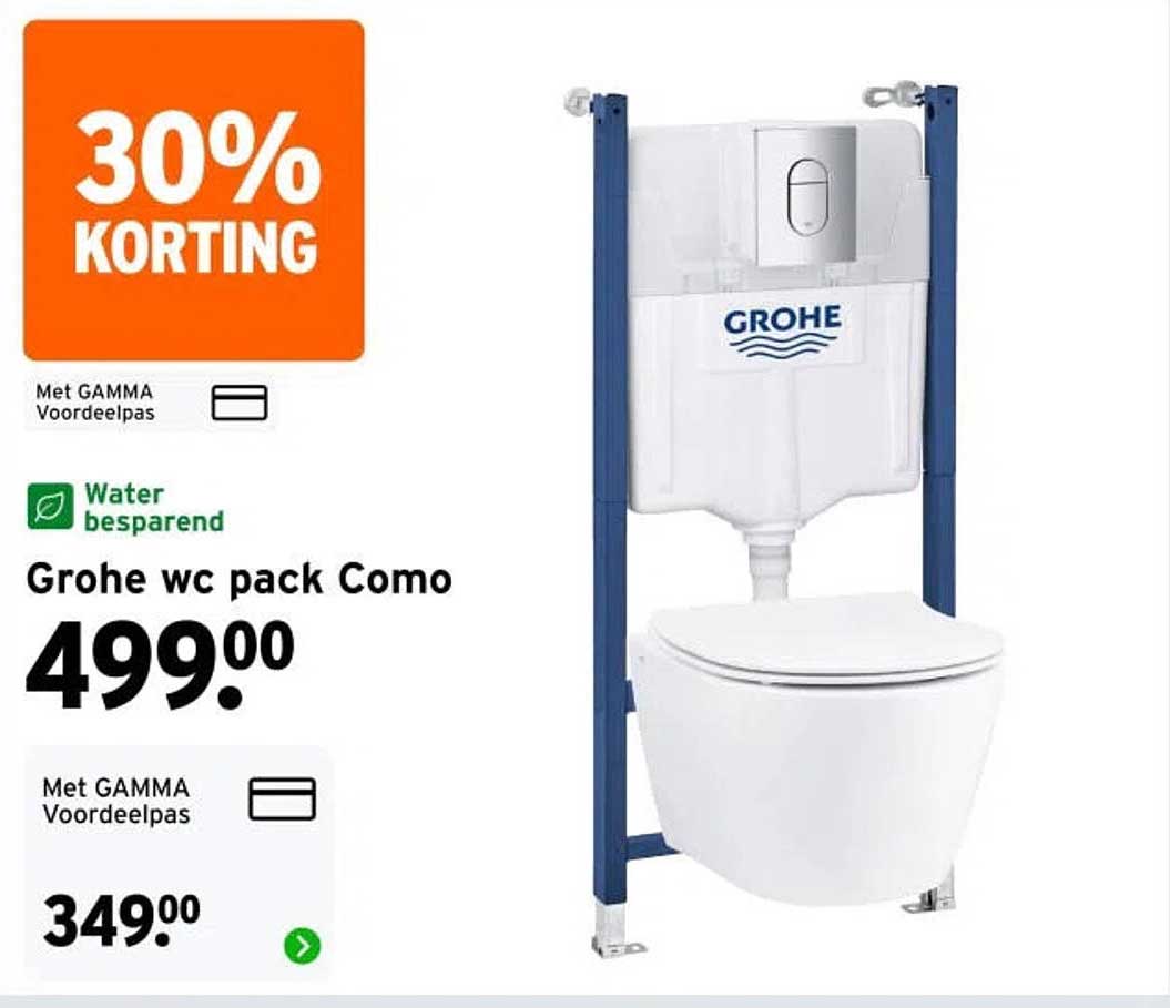 Grohe wc pack Como