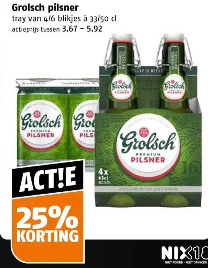 Grolsch pilsner