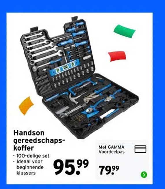 Handson gereedschapskoffer