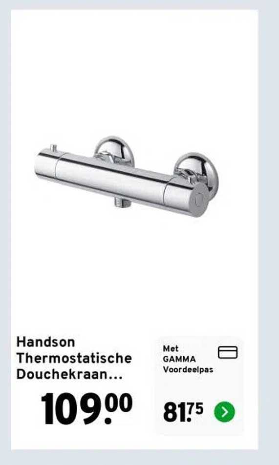 Handson Thermostatische Douchekraan...