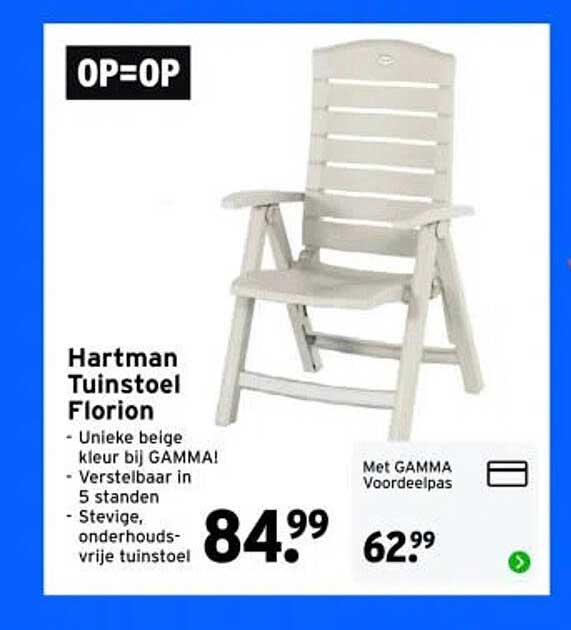 Hartman Tuinstoel Florion