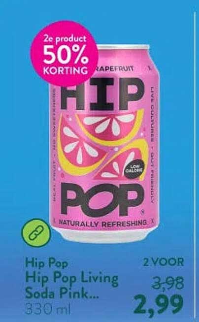 Hip Pop Hip Pop Living Soda Pink... 2 VOOR