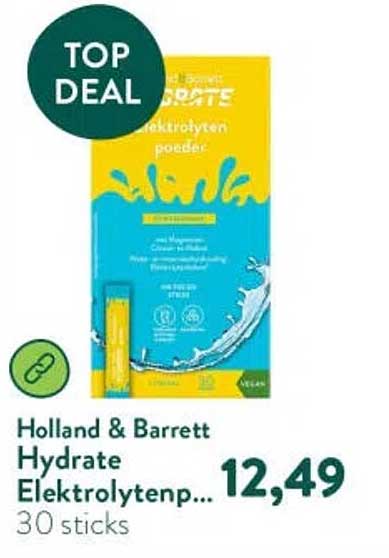 Holland & Barrett Hydrate Elektrolytenp... 30 sticks