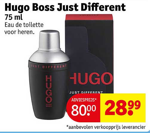 Hugo Boss Just Different 75 ml Eau de toilette voor heren
