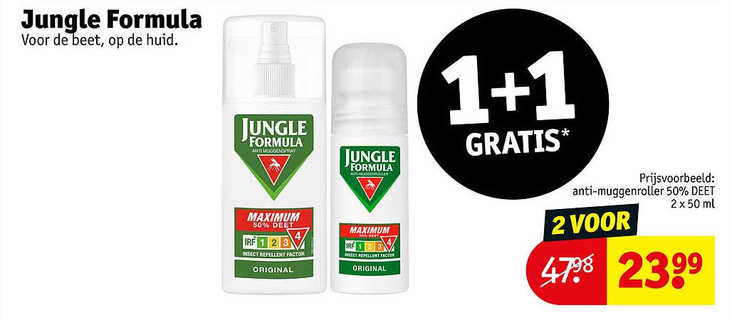 Jungle Formula 1+1 GRATIS*