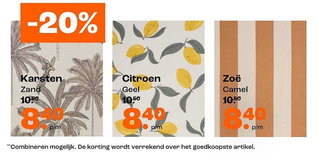 Kansten Zand -20%