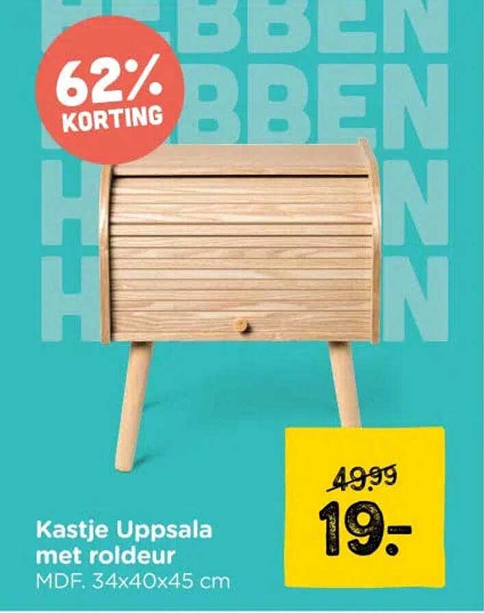 Kastje Uppsala met roldeur