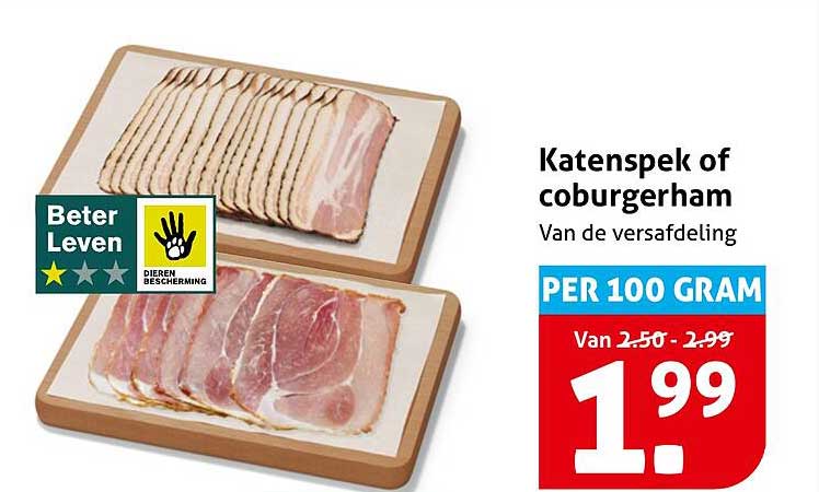 Katenspek of coburgerham