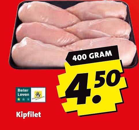 Kipfilet 400 gram