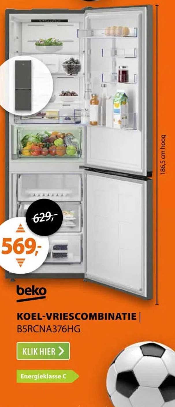 KOEL-VRIESCOMBINATIE B5RCNA376HG