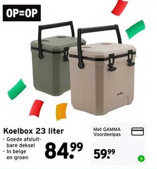 Koelbox 23 liter