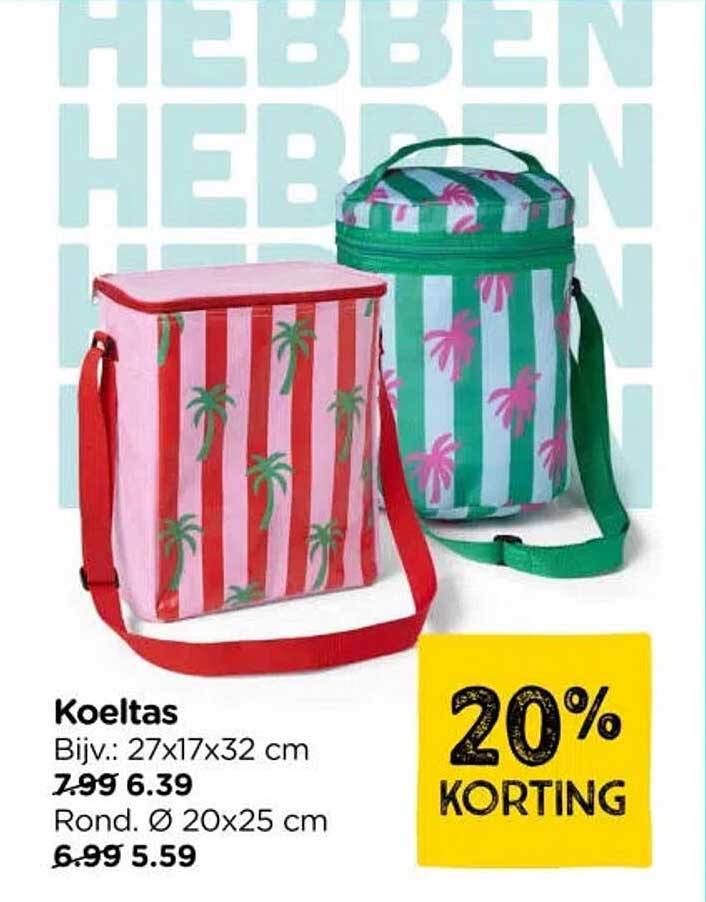 Koeltas 20% KORTING