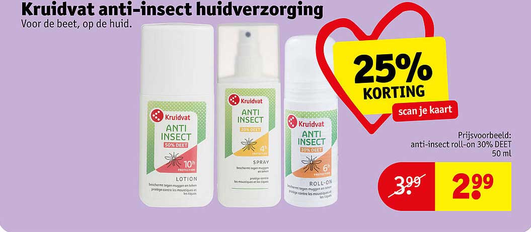 Kruidvat anti-insect huidverzorging