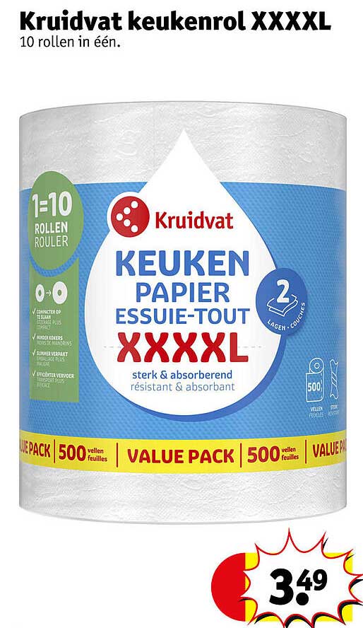 Kruidvat keukenrol XXXXl