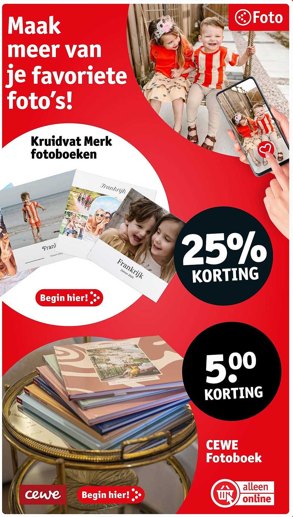 Kruidvat Merk fotoboeken