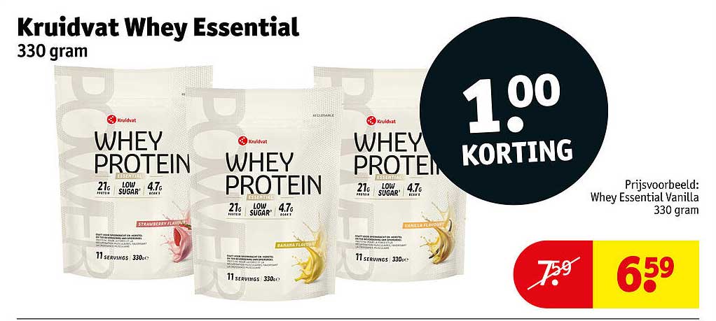 Kruidvat Whey Essential 330 gram