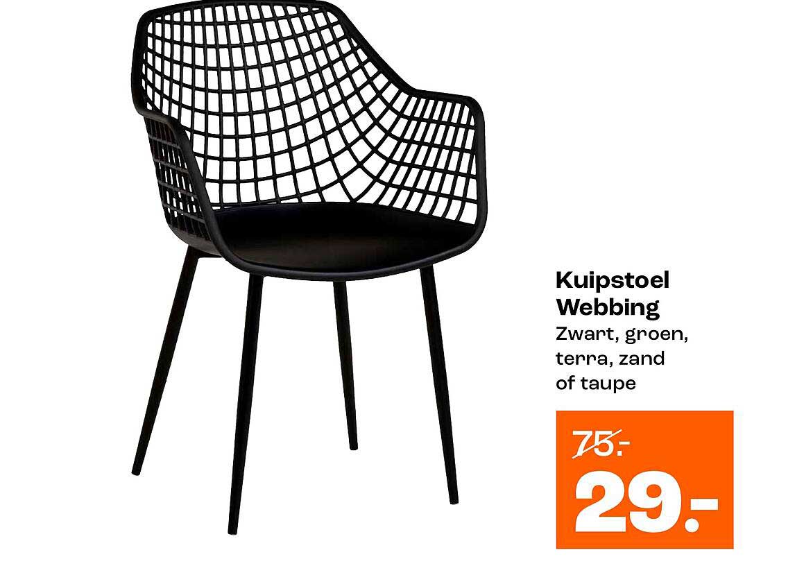 Kuipstoel Webbing