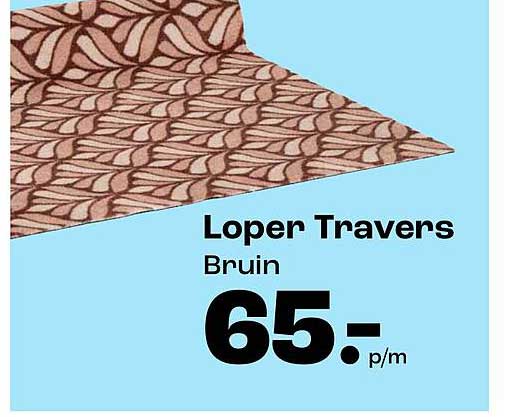 Loper Travers Bruin