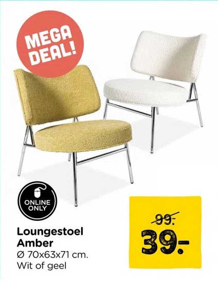 Loungestoel Amber