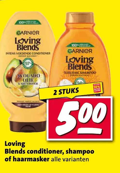 Loving Blends conditioner, shampoo of haarmasker alle varianten 2 STUKS