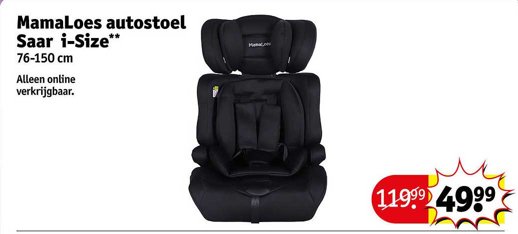 MamaLoes autostoel Saar i-Size**