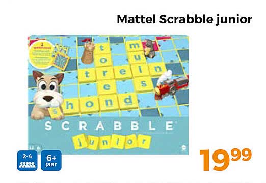 Mattel Scrabble junior