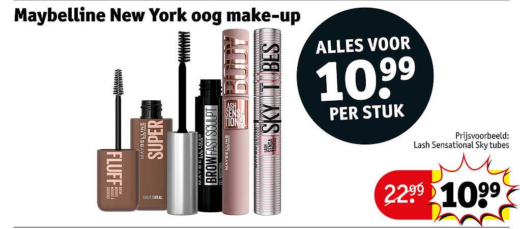 Maybelline New York oog make-up