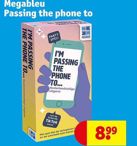 Megableu Passing the phone to