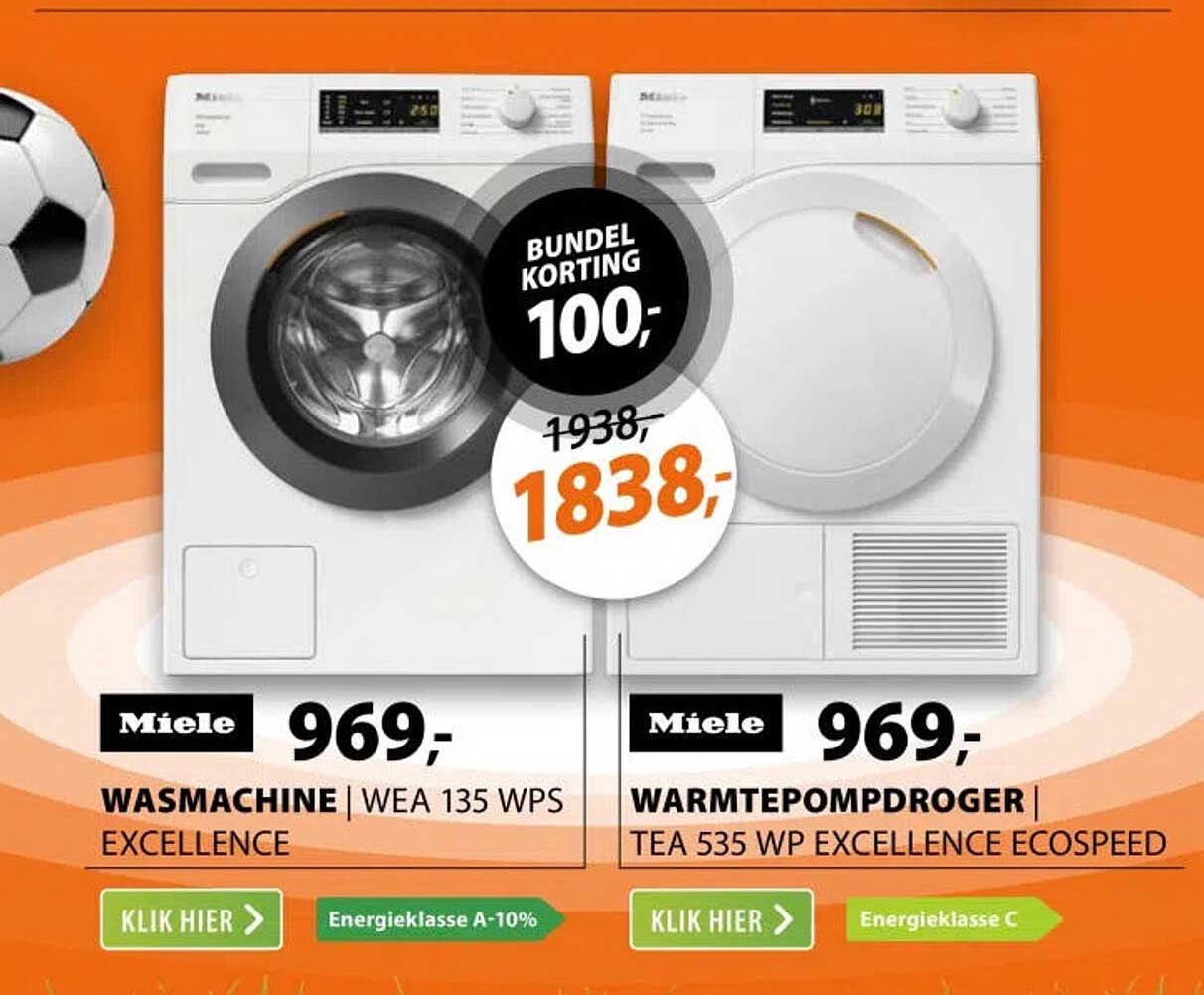 Miele WASMACHINE WEA 135 WPS EXCELLENCE