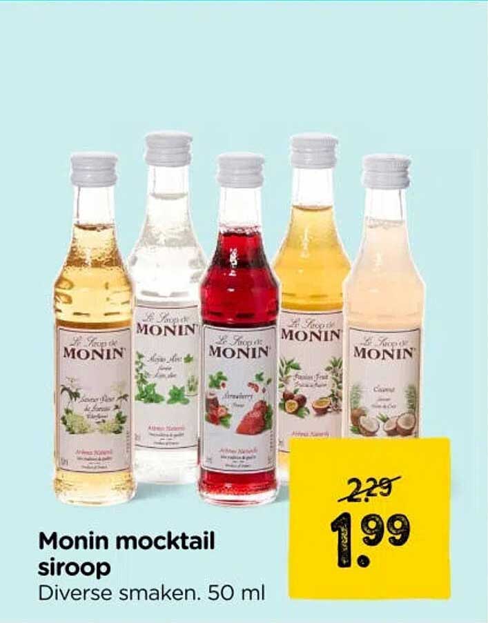 Monin mocktail siroop