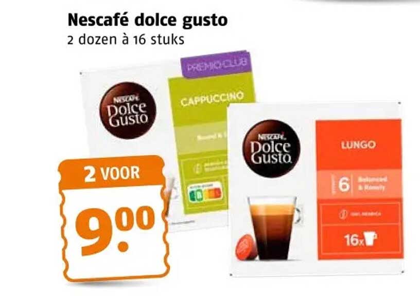 Nescafé dolce gusto 2 dozen à 16 stuks