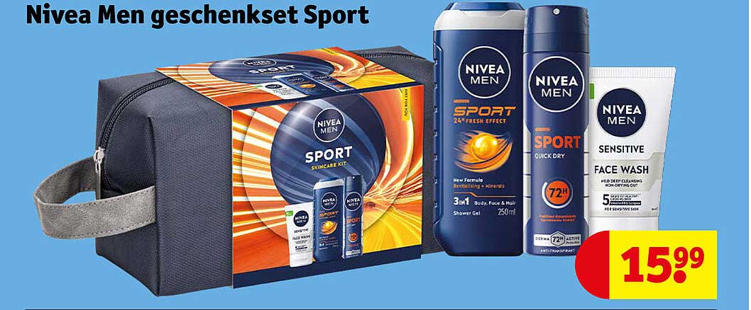 Nivea Men geschenkset Sport