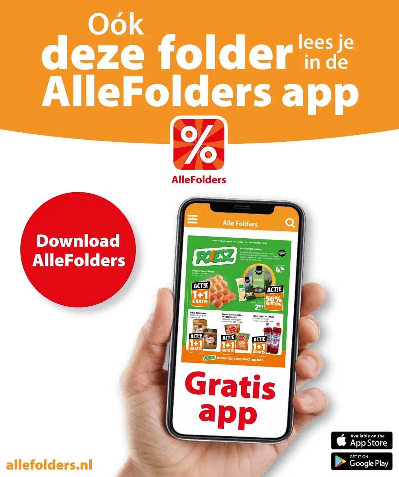 Ook deze folder lees je in de AlleFolders app