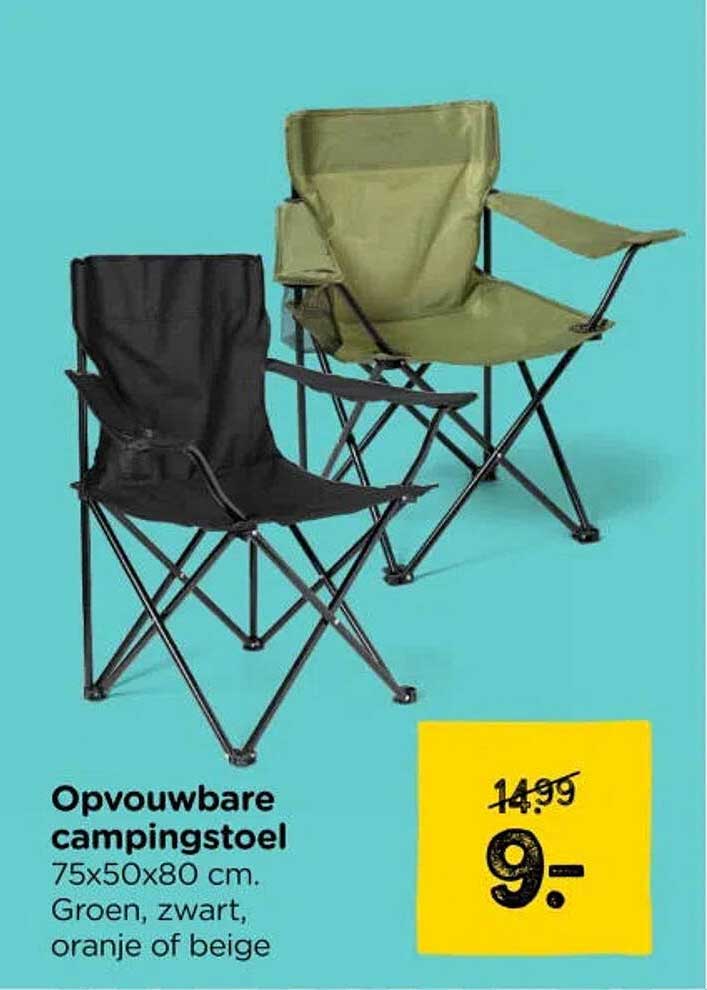 Opvouwbare campingstoel