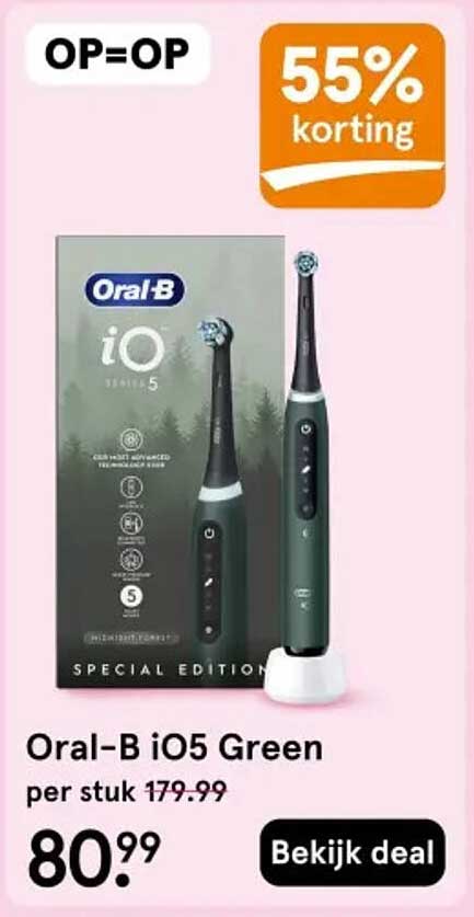 Oral-B iO5 Green