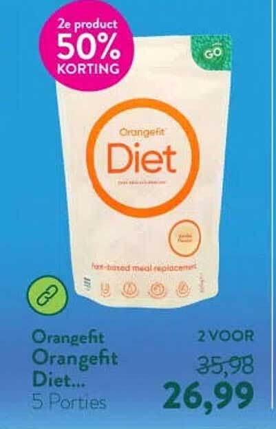 Orangefit Orangefit Diet... 5 Porties 2 VOOR 50% KORTING