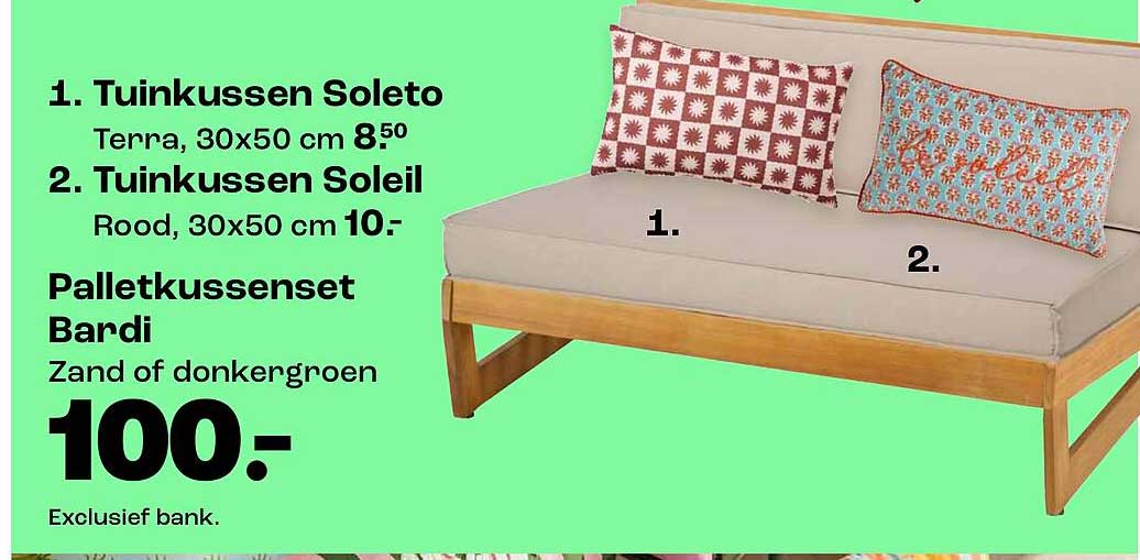Palletkussenset Bardi