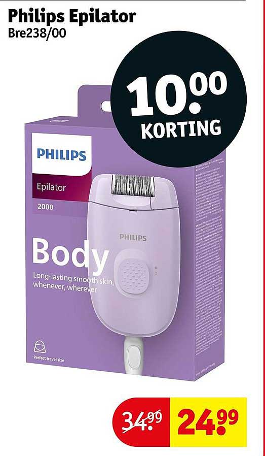 Philips Epilator Bre238/00