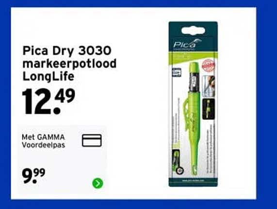Pica Dry 3030 markeerpotlood LongLife