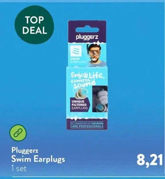 Pluggerz Swim Earplugs
