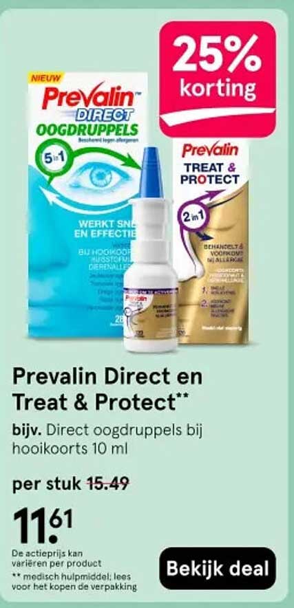 Prevalin Direct en Treat & Protect**