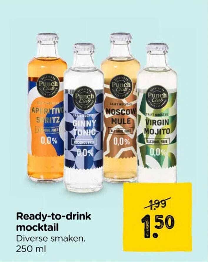 Ready-to-drink mocktail