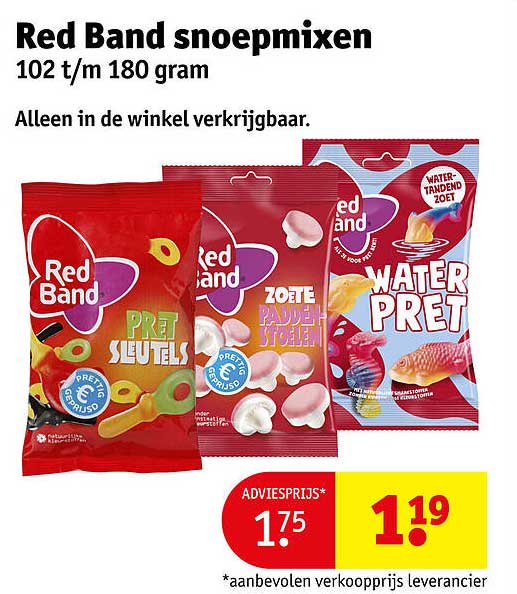Red Band snoepmixen
