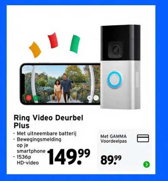 Ring Video Deurbel Plus