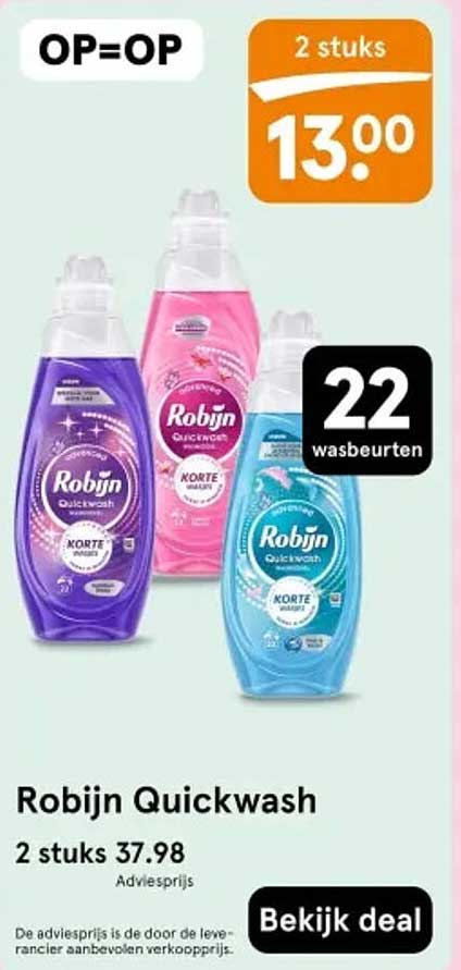 Robijn Quickwash