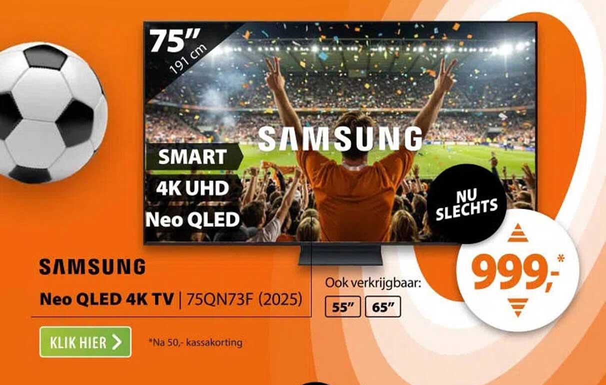 Samsung Neo QLED 4K TV | 75QN73F (2025)