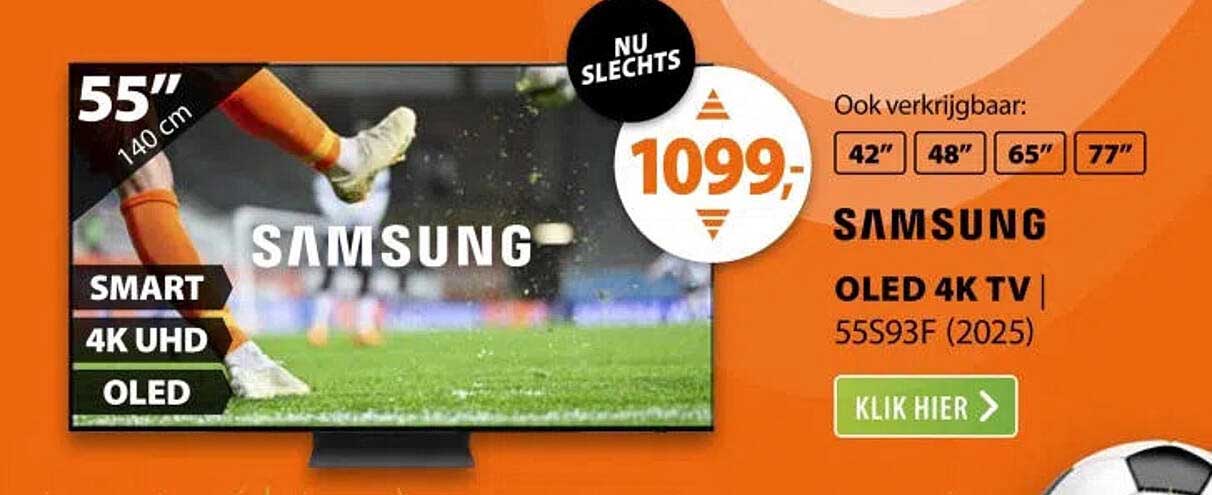 SAMSUNG OLED 4K TV 55S93F (2025)