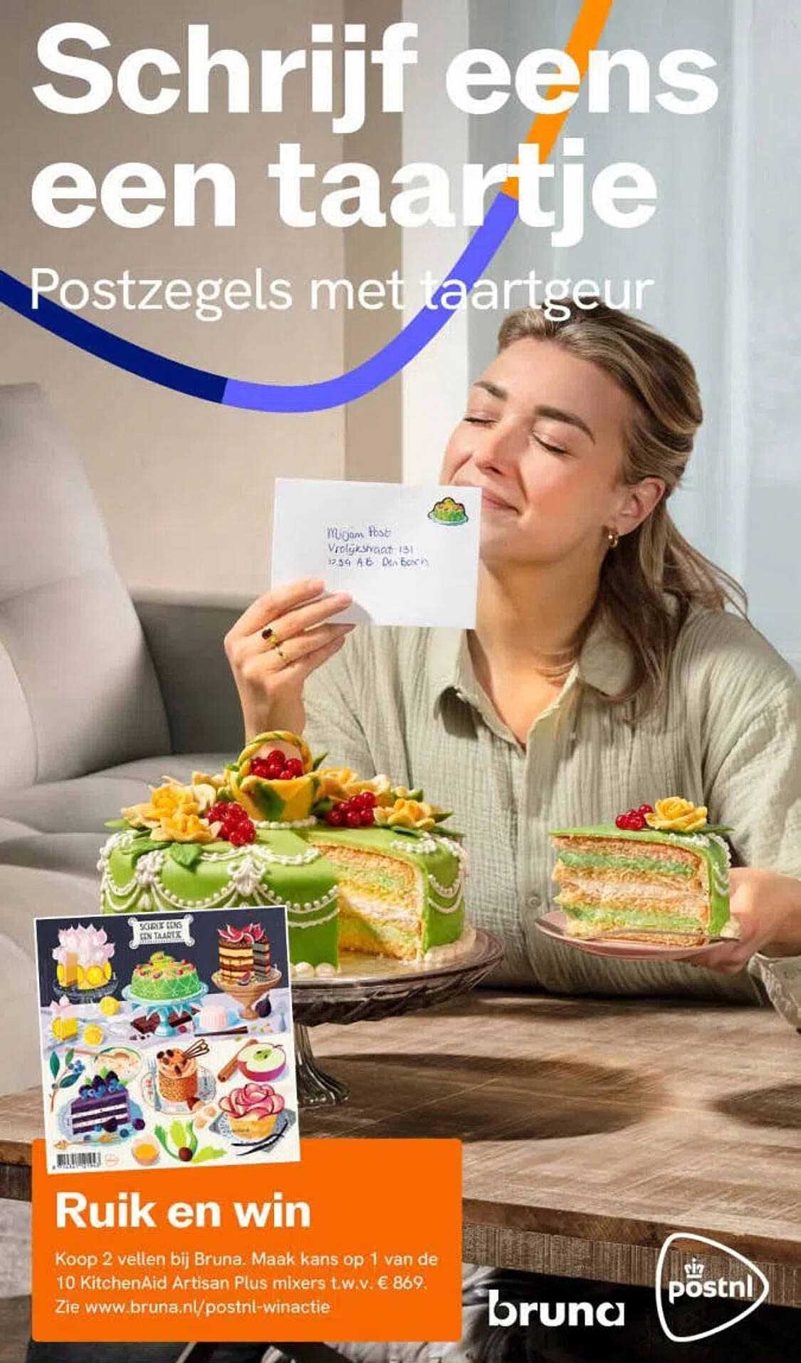 Schrijf eens een taartje