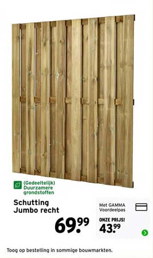 Schutting Jumbo recht