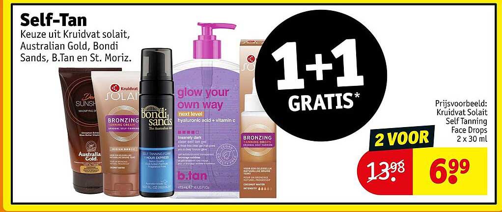 Self-Tan 1+1 GRATIS*